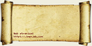 Anđelija Radaković vizit kartica